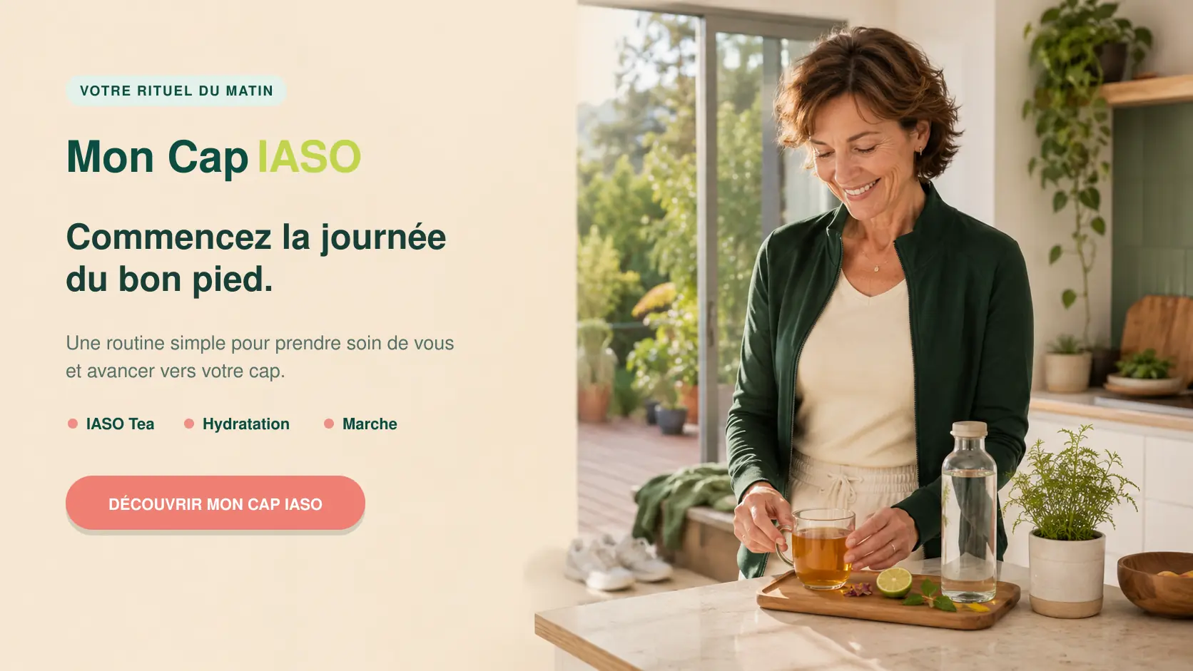 Mon Cap IASO — commencez la journée du bon pied